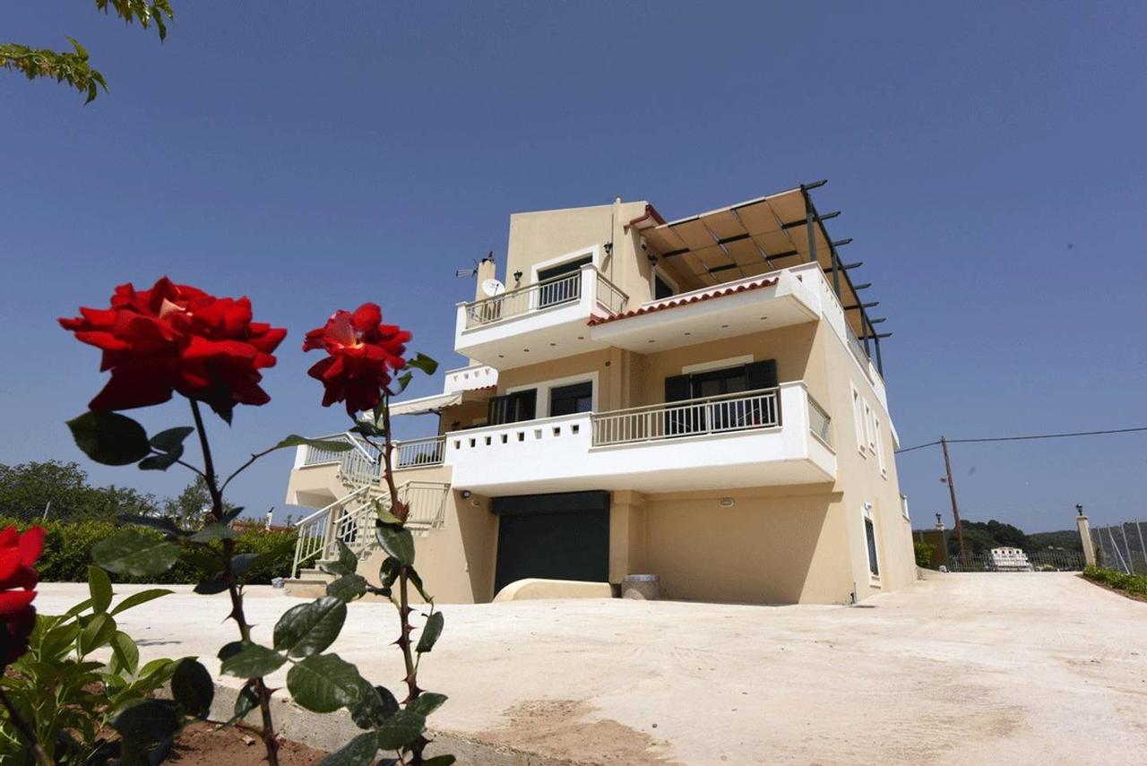 Panelma Villa Tranquil Coastal Retreat In Zacharo Θολό Εξωτερικό φωτογραφία