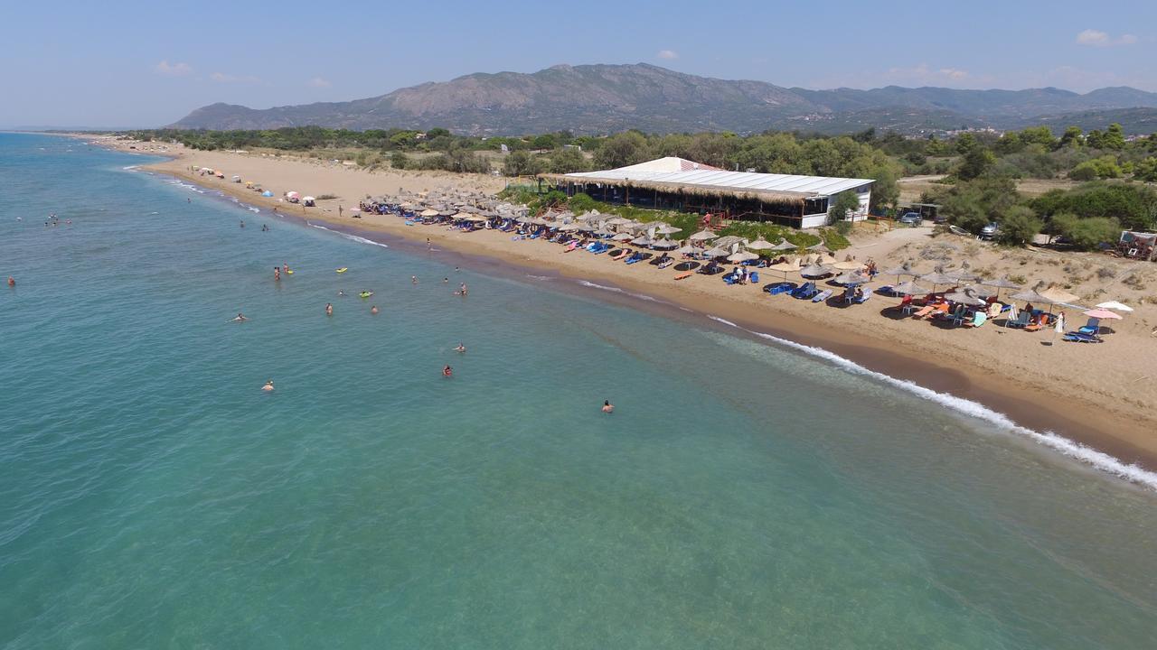 Panelma Villa Tranquil Coastal Retreat In Zacharo Θολό Εξωτερικό φωτογραφία