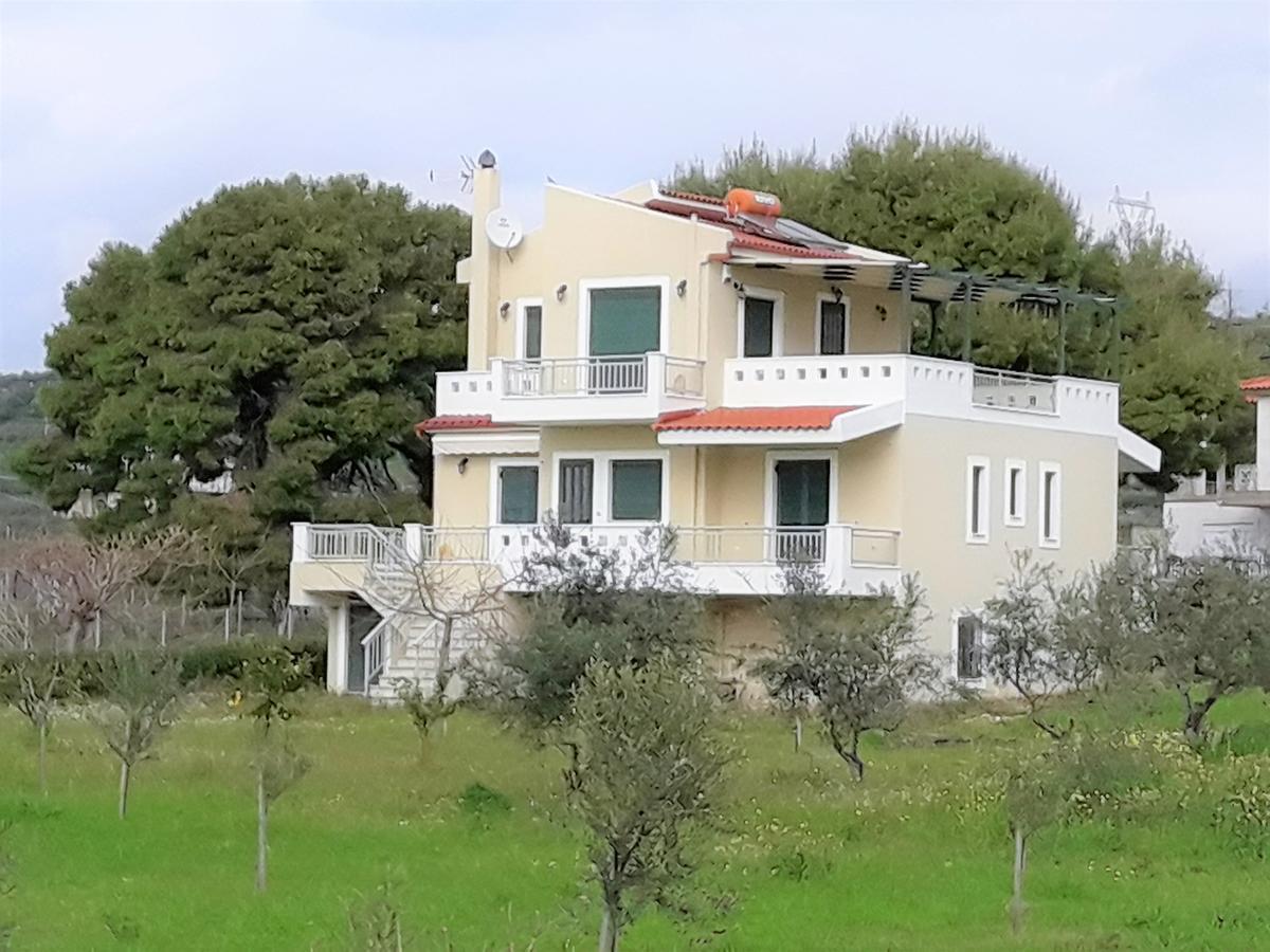 Panelma Villa Tranquil Coastal Retreat In Zacharo Θολό Εξωτερικό φωτογραφία