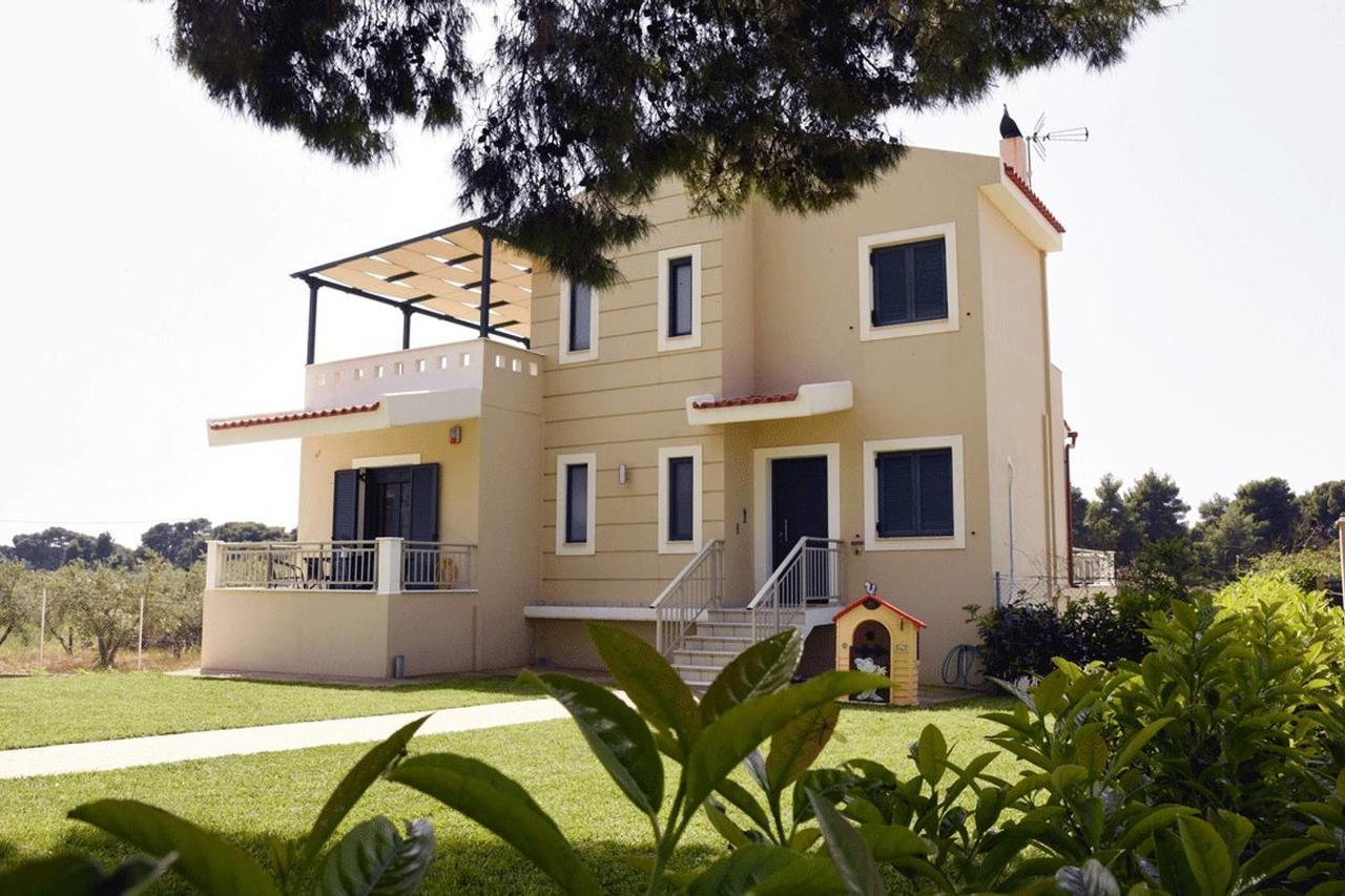 Panelma Villa Tranquil Coastal Retreat In Zacharo Θολό Εξωτερικό φωτογραφία